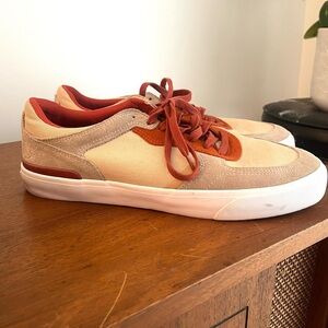 Element Heatley 2.0 Medium Red & Brown Skate Shoes